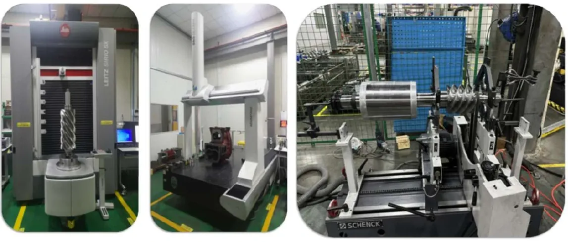 Измерительные системы Leitz и Hexagon и балансировочный станок Schenck