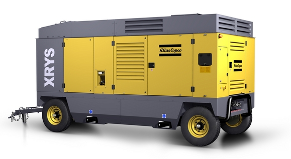 Дизельный компрессор Atlas Copco XRYS 557 CD на шасси