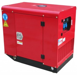 Бензиновый генератор Leega LT11000CLE 3 фазы в кожухе с АВР
