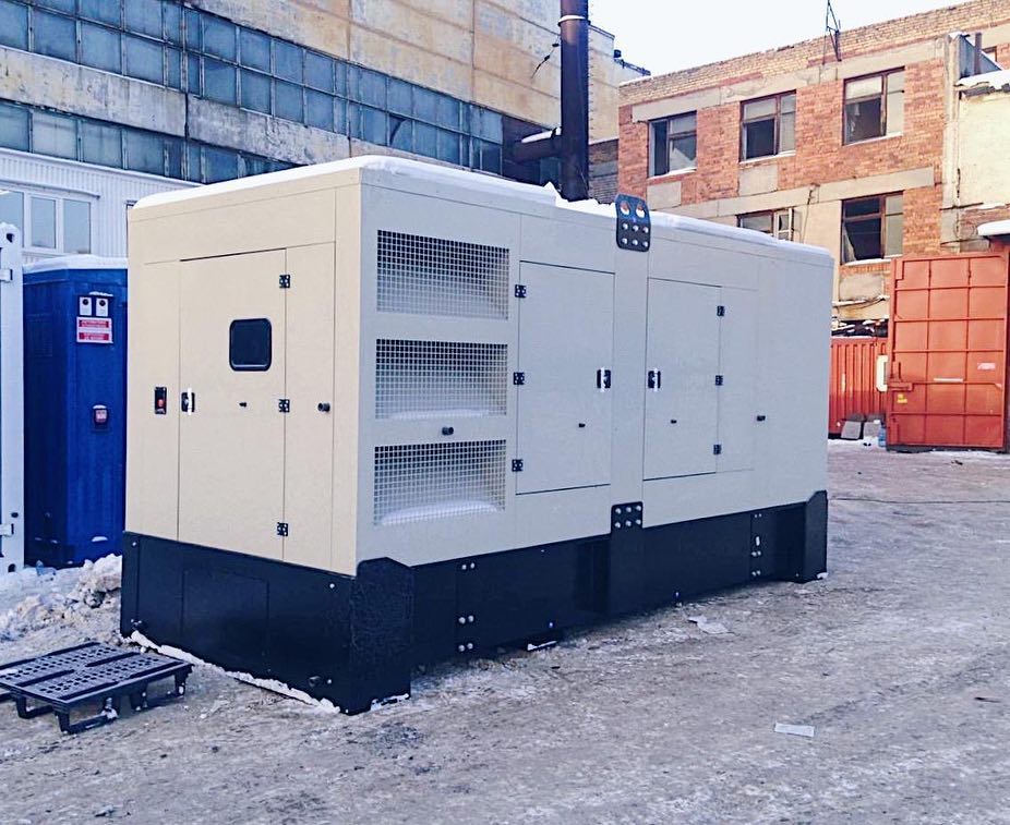 Отправка дизельного генератора Fogo FDG 400 SS для резервного электроснабжения школы