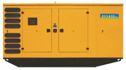 Дизельный генератор Aksa APD825C в кожухе