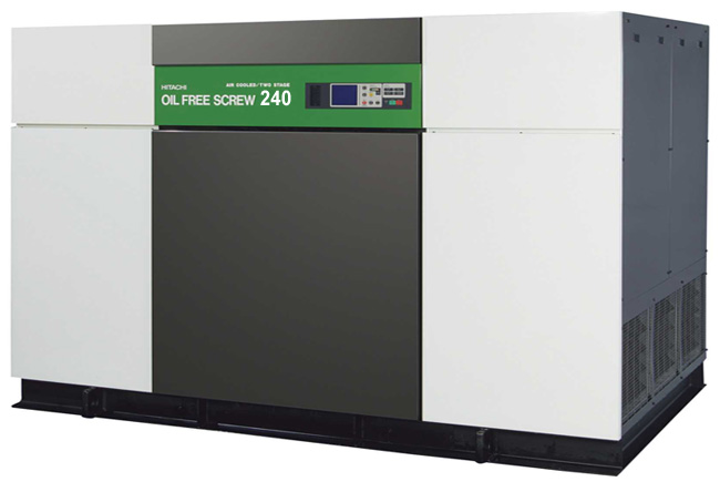 Винтовой компрессор Hitachi DSP-240A5 10