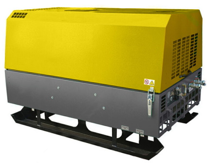 Дизельный компрессор Dalgakiran PDP 65-7 (на салазках)