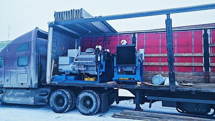 Поставка трех дизельных генераторов по 100 кВт на базе двигателя ЯМЗ