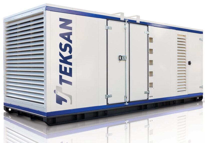 Дизельный генератор Teksan TJ900BD в кожухе