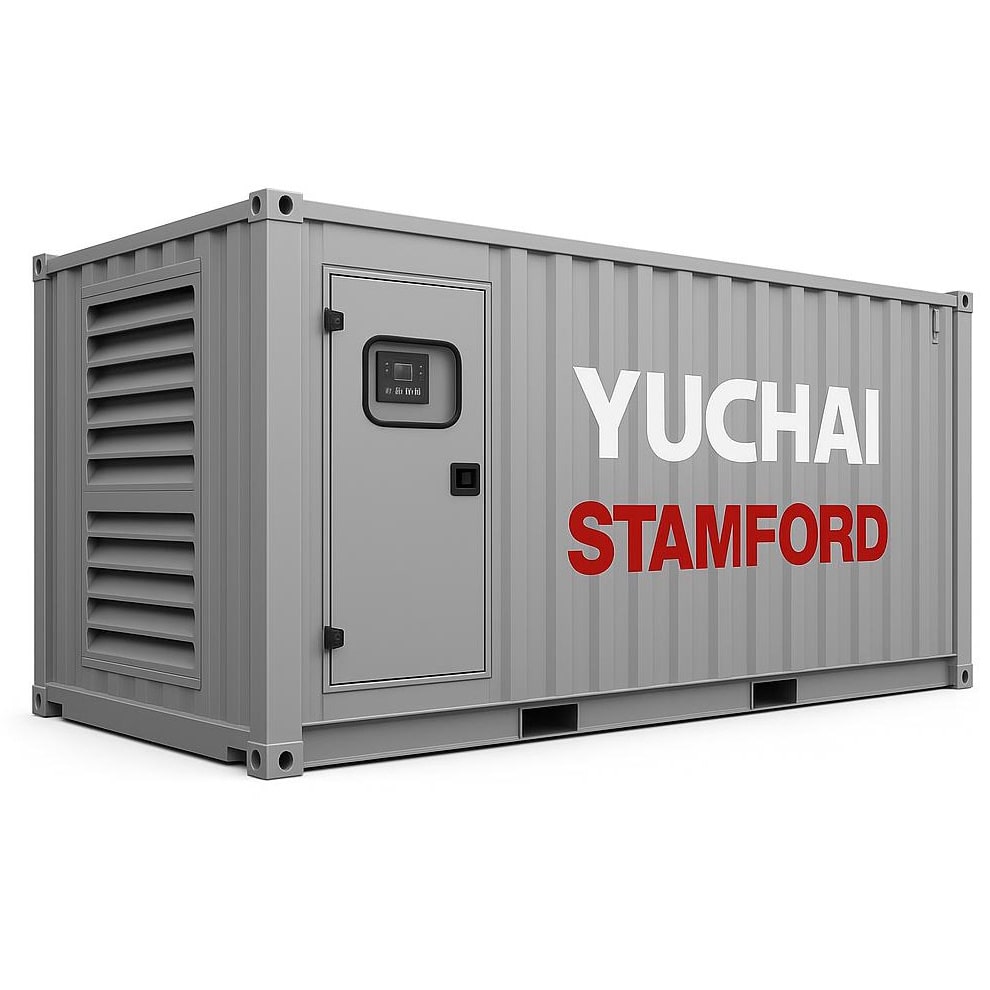 Дизельный генератор Yuchai GMP AY2063 в кожухе