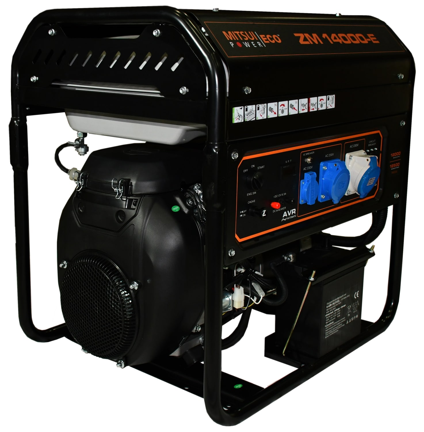 Бензиновый генератор Mitsui Power ZM 14000 E