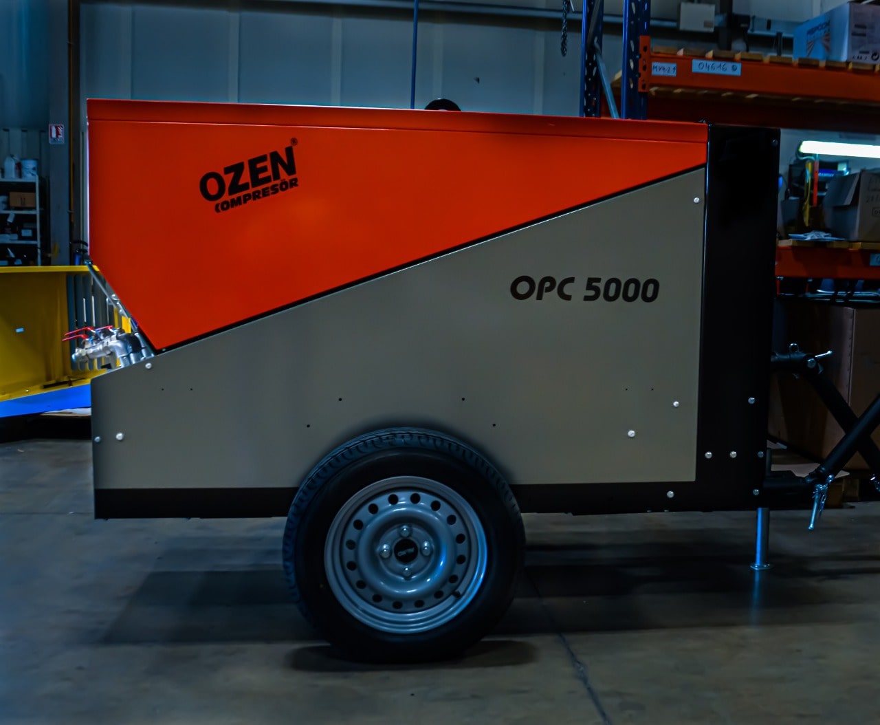 Дизельный компрессор Ozen OPC 5000 7