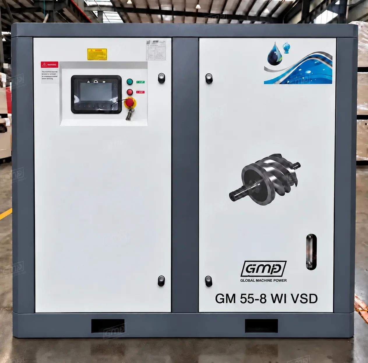Безмасляный компрессор GMP GM 55-8 WI VSD