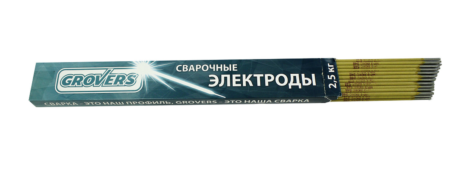 Электроды УОНИ GROVERS 13/55 д.4,0 мм (2,5кг)