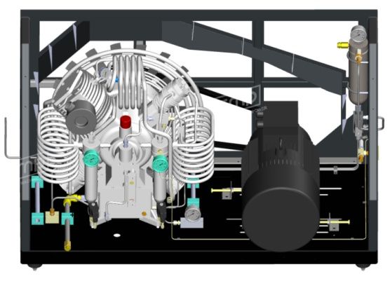 Гелиевый компрессор высокого давления GMP HEM-7.5-35