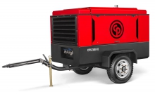 Дизельный компрессор Chicago Pneumatic CPS350-12 CS AF/WS на шасси