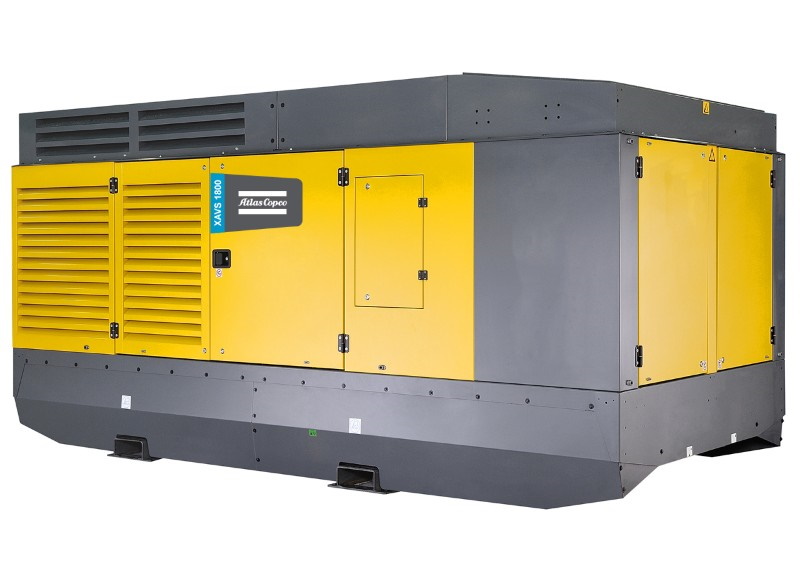 Дизельный компрессор Atlas Copco Y 1260 15 на шасси