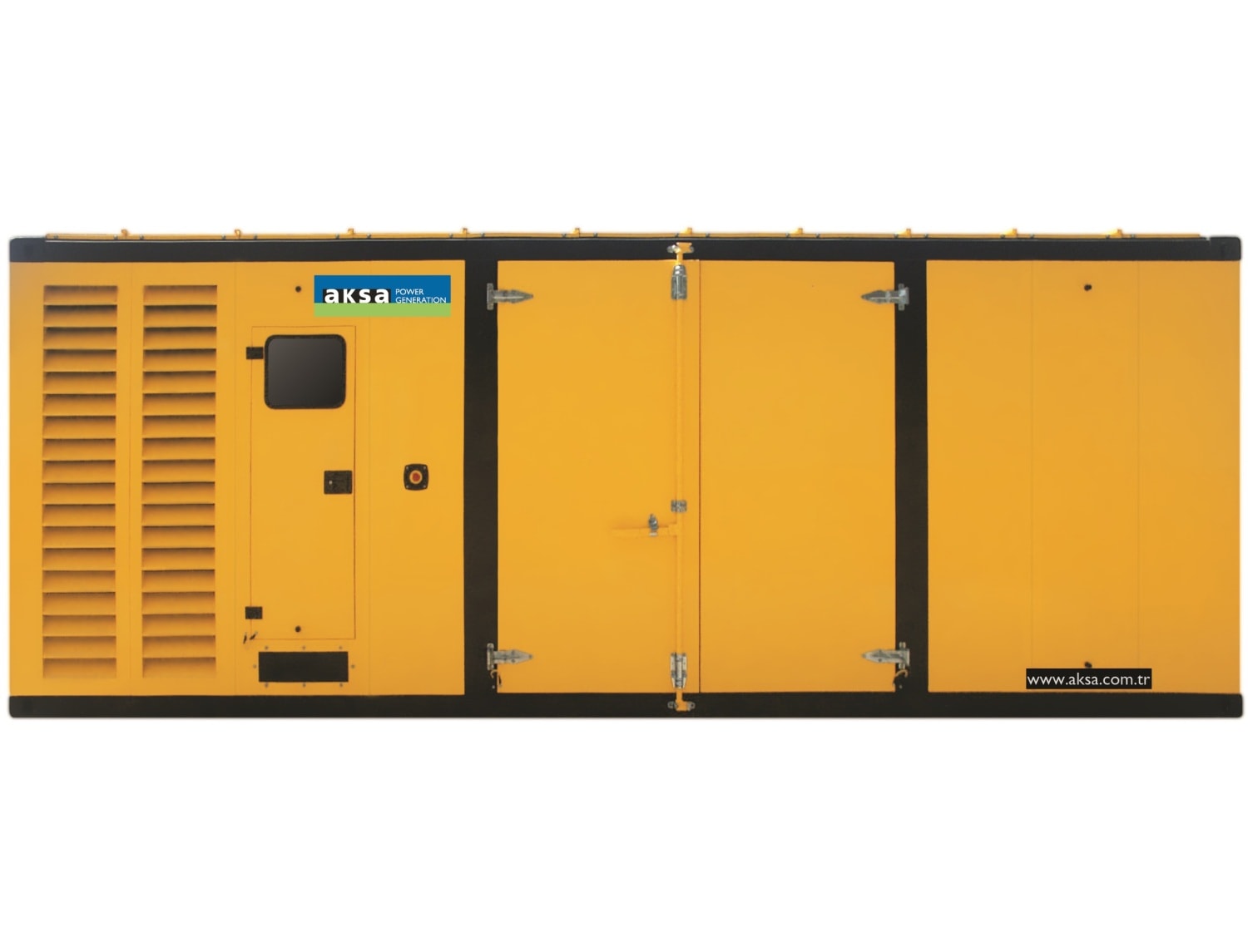 Дизельный генератор Aksa AP 1000 в кожухе