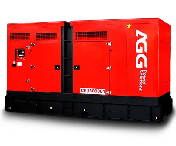 Дизельный генератор AGG D700D5 в кожухе с АВР