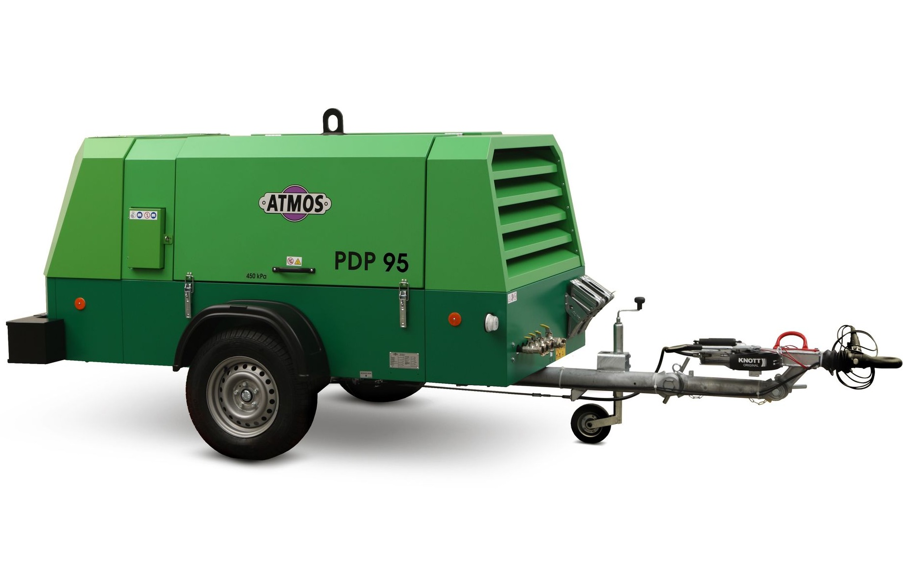Дизельный компрессор Atmos PDP 95 12 фикс без тормоза