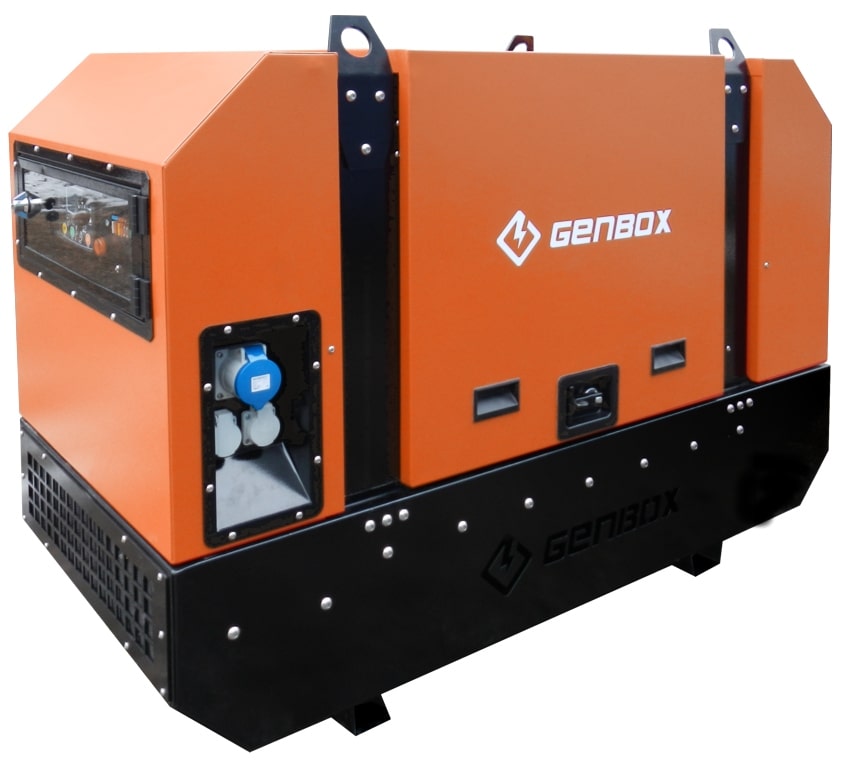 Дизельный генератор GENBOX JD160 в кожухе