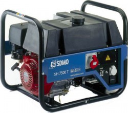 Бензиновый генератор SDMO HX 7500 TC (HX 7500 TS)