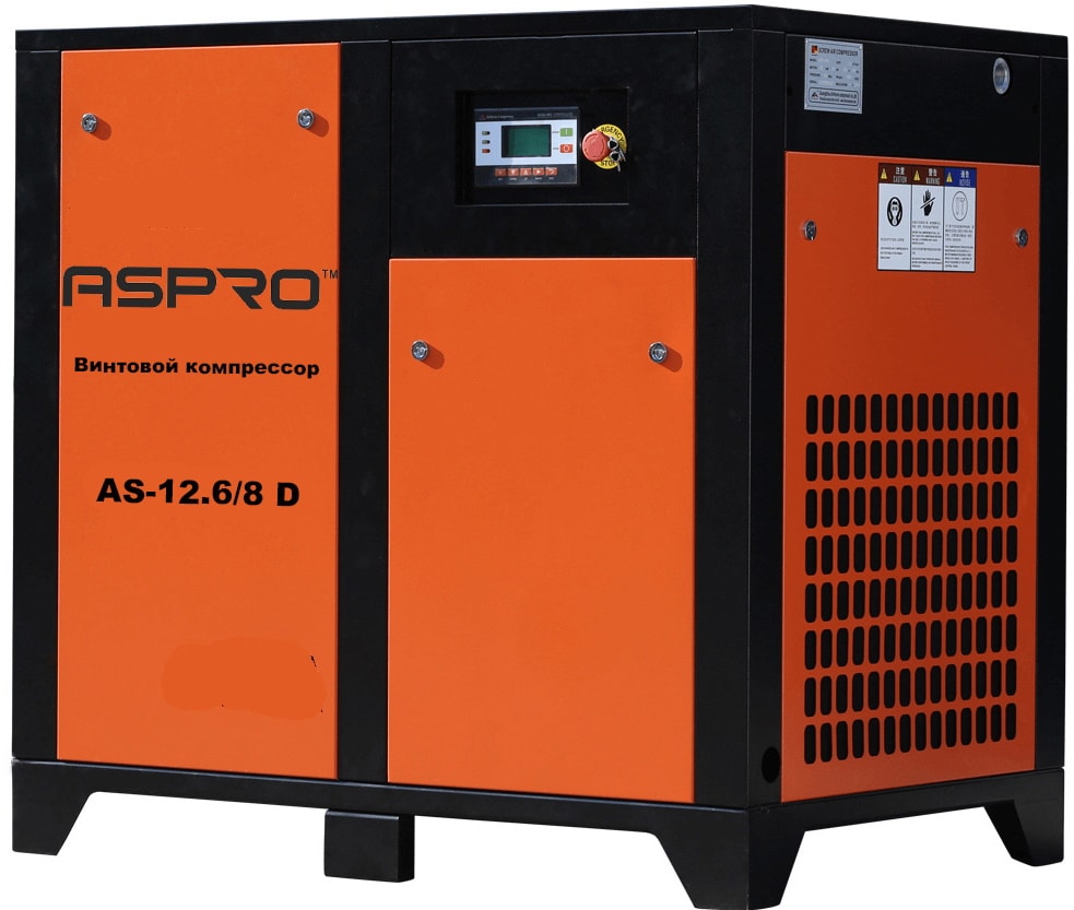 Винтовой компрессор ASair (ASpro) AS-12.6/8-D