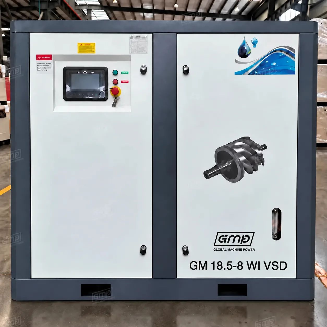 Безмасляный компрессор GMP GM 18,5-8 WI VSD