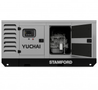 Дизельный генератор Yuchai GMP AY110 в кожухе