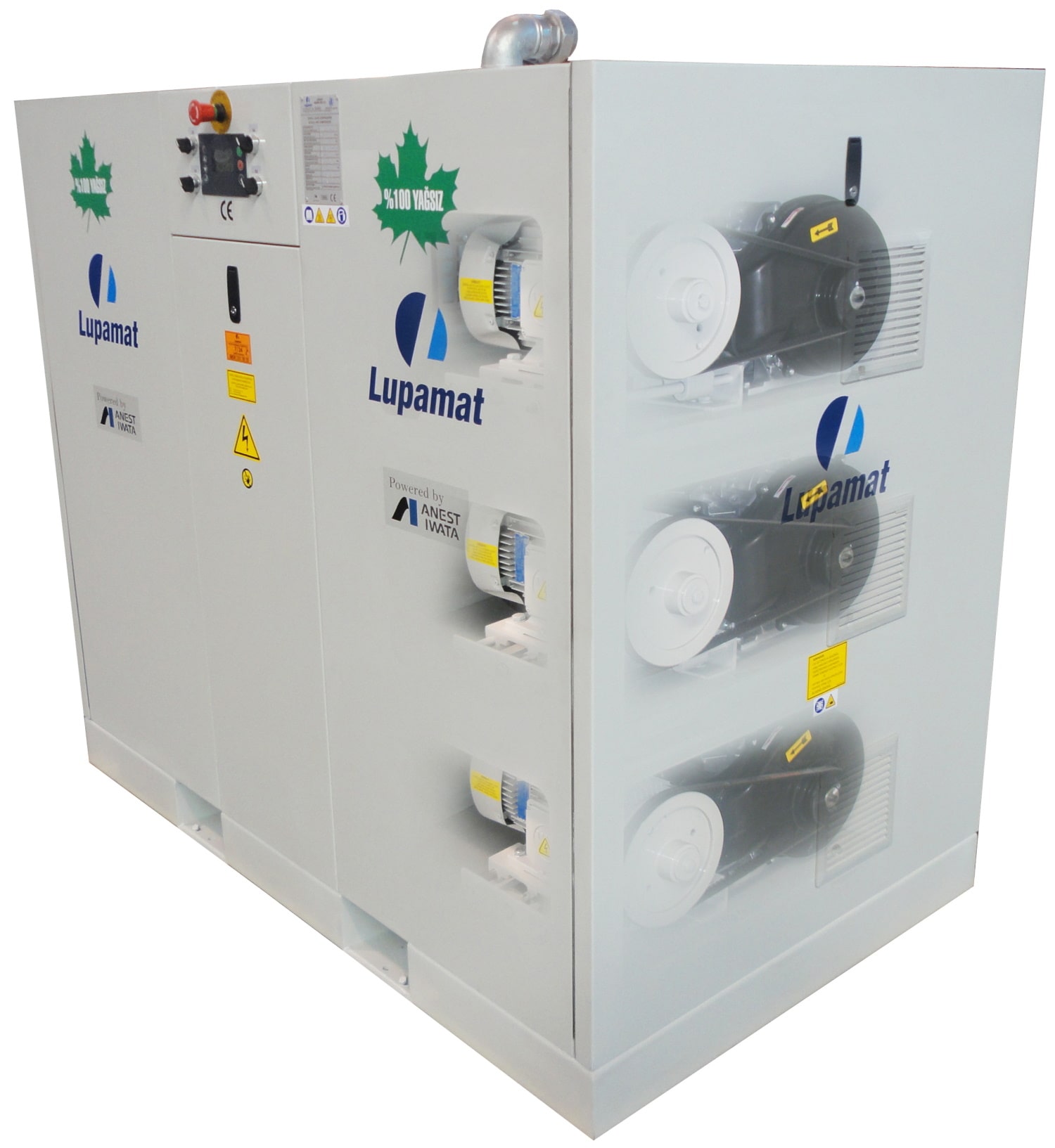 Спиральный компрессор Lupamat LSL-7K8/300