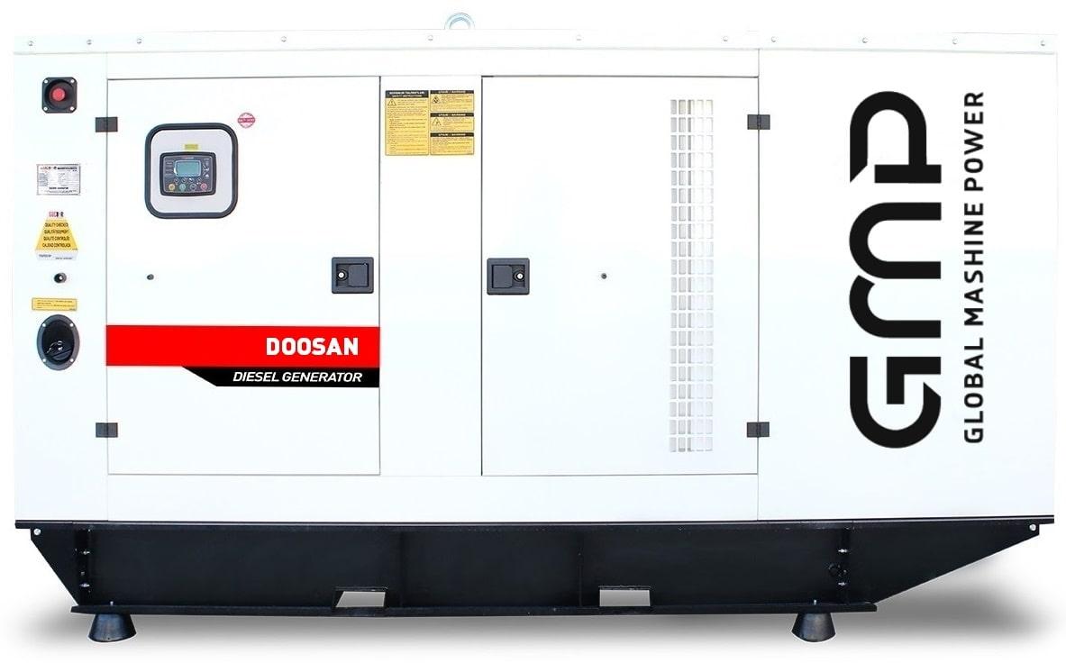 Дизельный генератор Doosan GMP 710DM в кожухе
