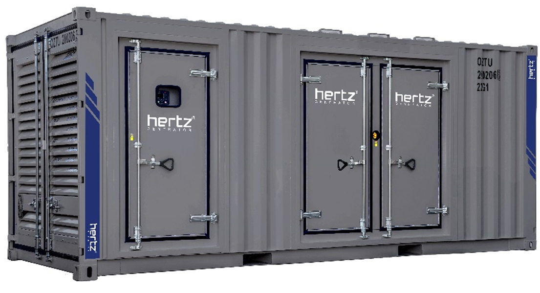 Дизельный генератор Hertz HG 914 BC в кожухе