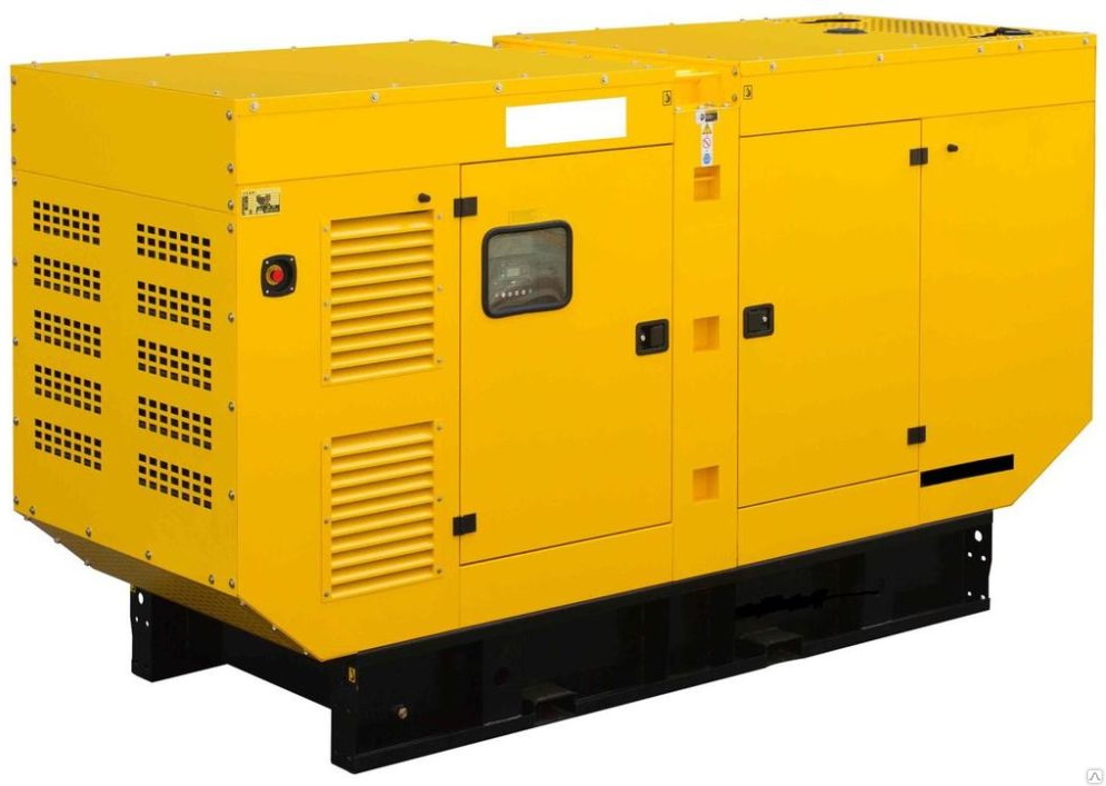 Дизельный генератор Aksa APD-450A в кожухе с АВР