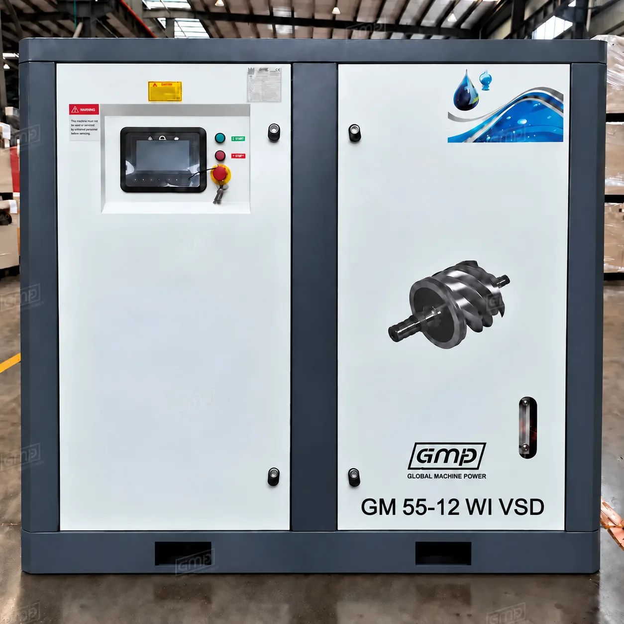 Безмасляный компрессор GMP GM 55-12 WI VSD