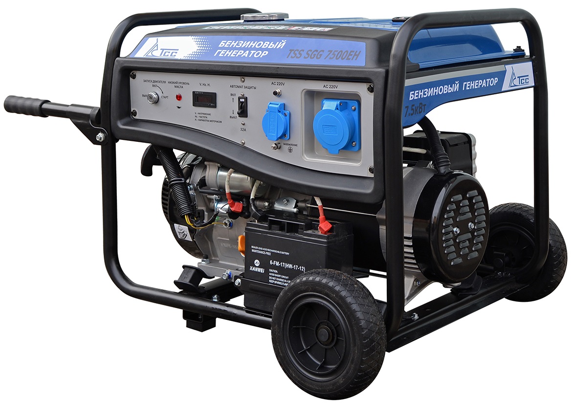 Бензиновый генератор ТСС SGG 7500EH с АВР