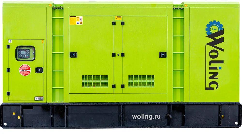 Дизельный генератор Woling GMP АД450 в кожухе