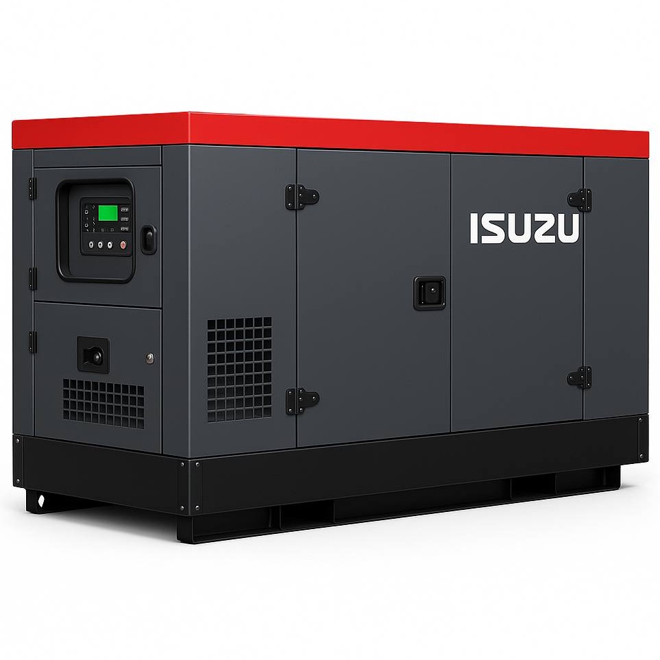 Дизельный генератор Isuzu GMP 41IA в кожухе