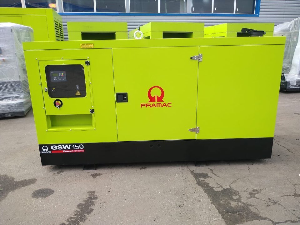 Отгрузка итальянского генератора Pramac GSW150 на 100 кВт для пивоварни