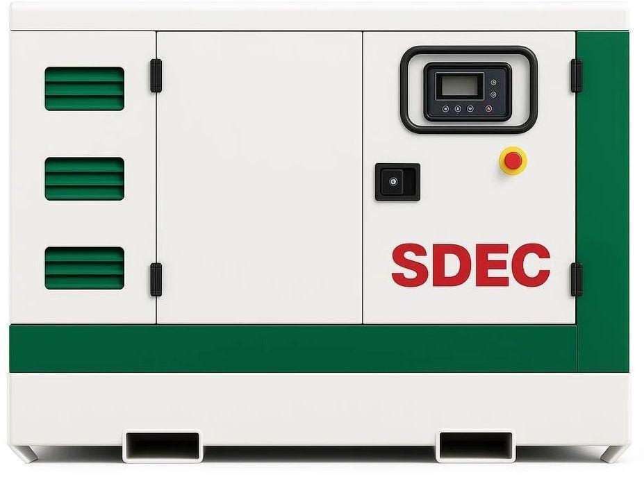 Дизельный генератор SDEC GMP 28SD в кожухе