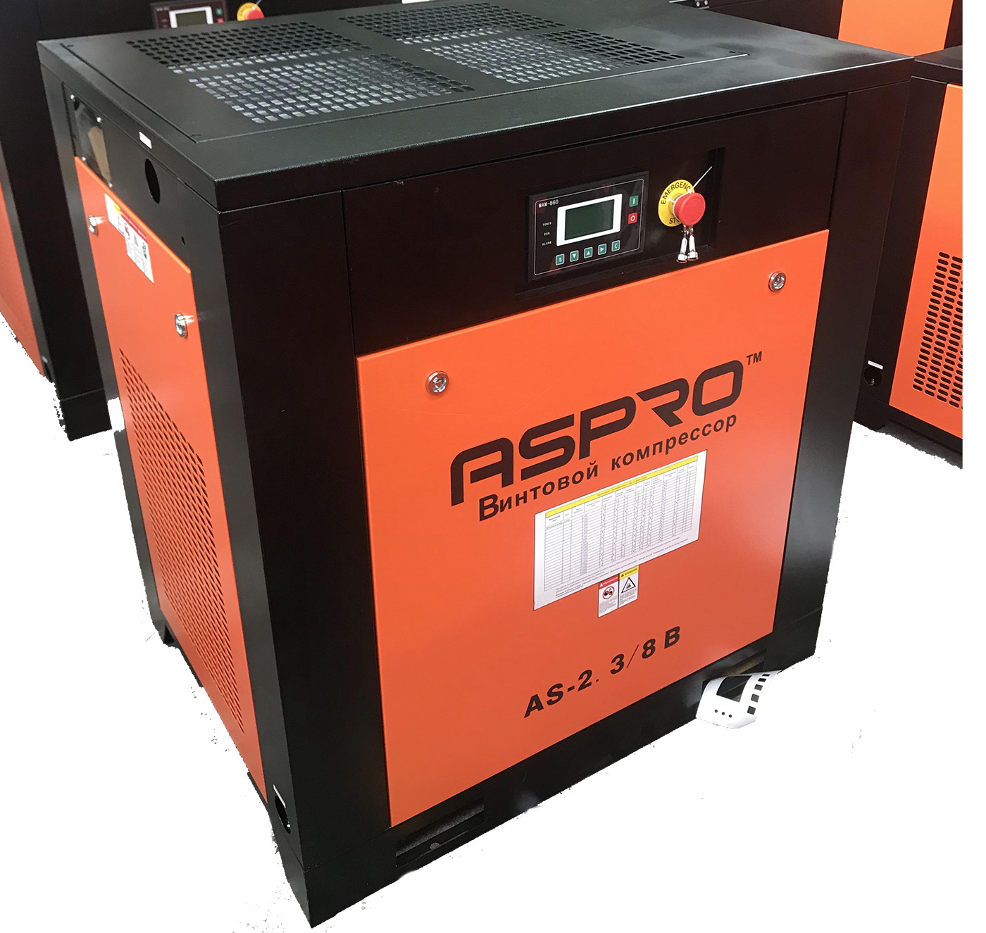 Винтовой компрессор ASair (ASpro) AS-2.3/8-B