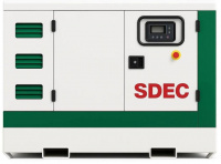 Дизельный генератор SDEC GMP 35SD в кожухе