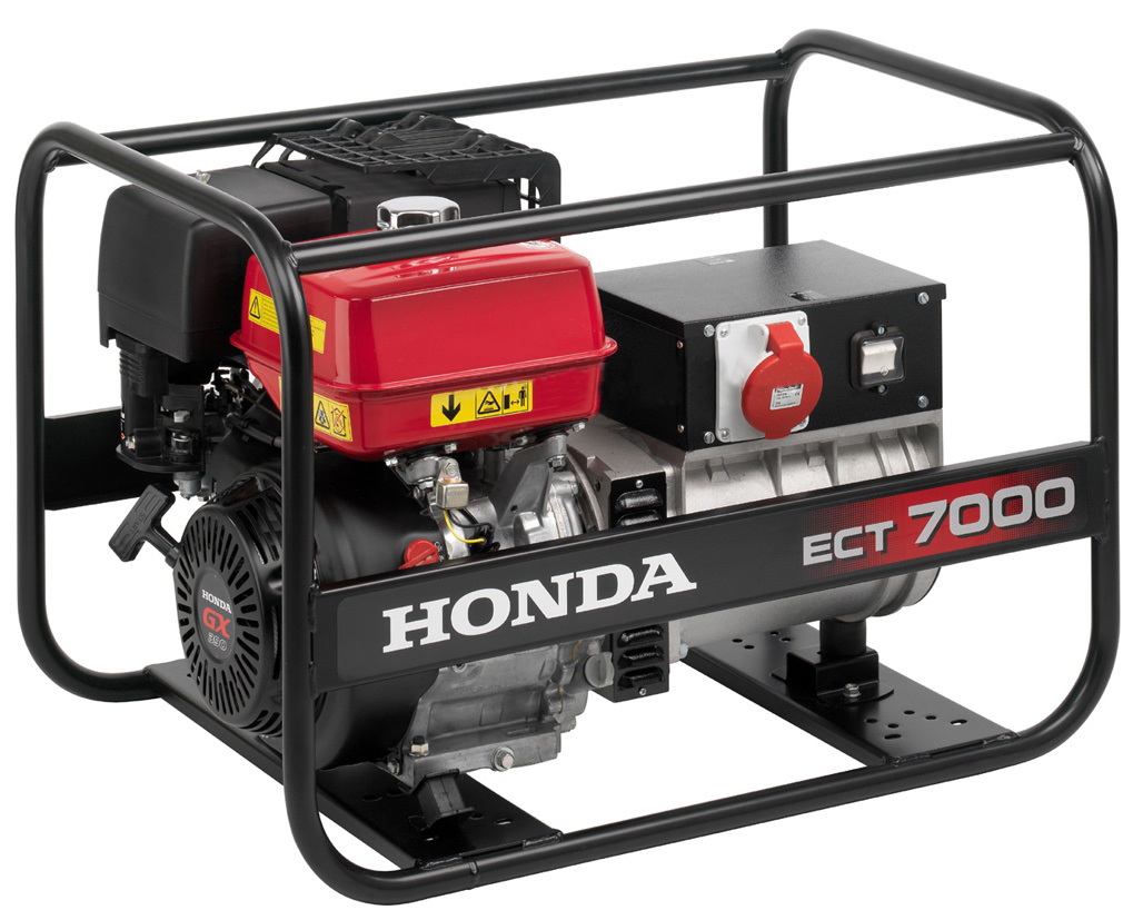 Бензиновый генератор Honda ECT 7000