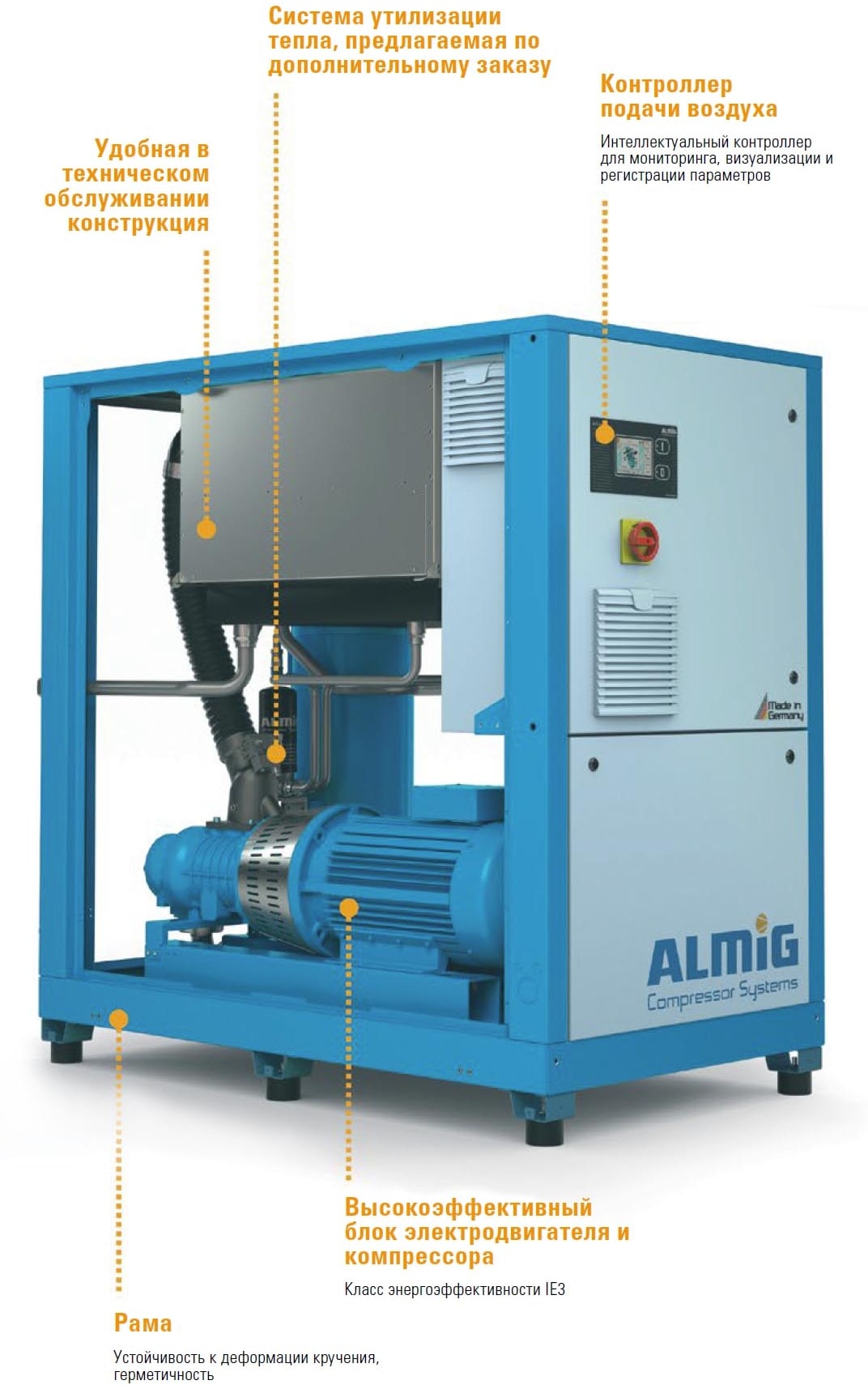 Винтовой компрессор ALMiG V-DRIVE-30 13
