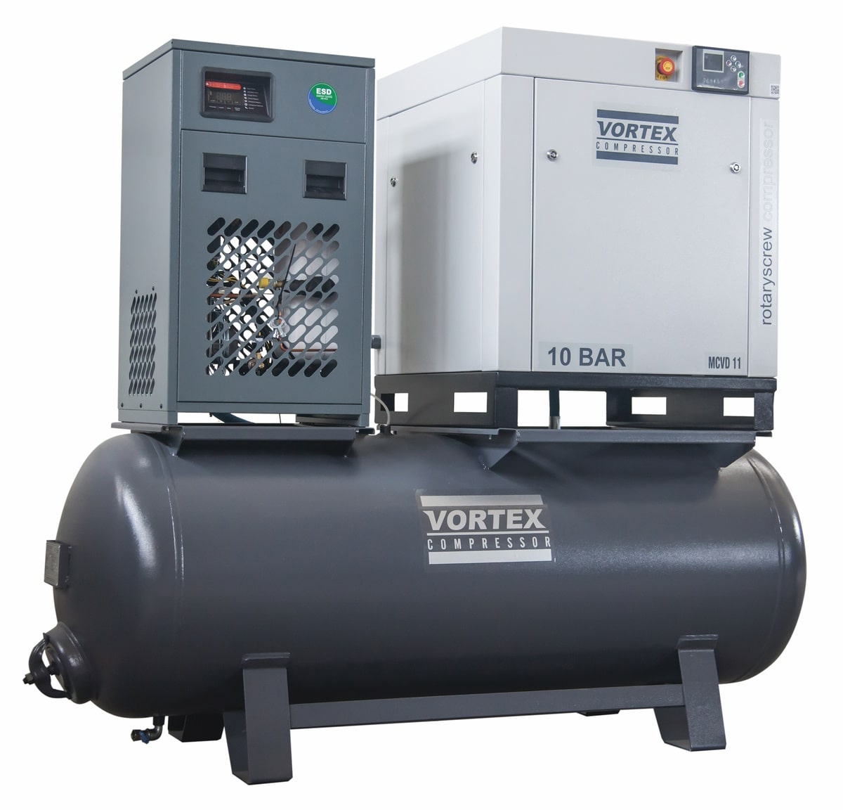 Винтовой компрессор Vortex MCVD22/500L 10 бар