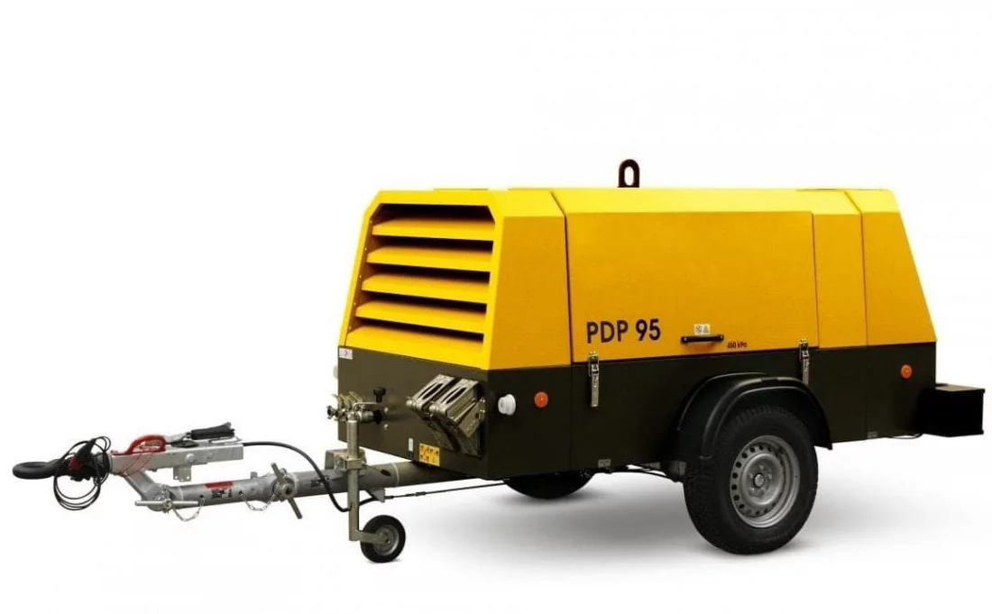 Дизельный компрессор Dalgakiran PDP 95-12 (фикс без тормоза)