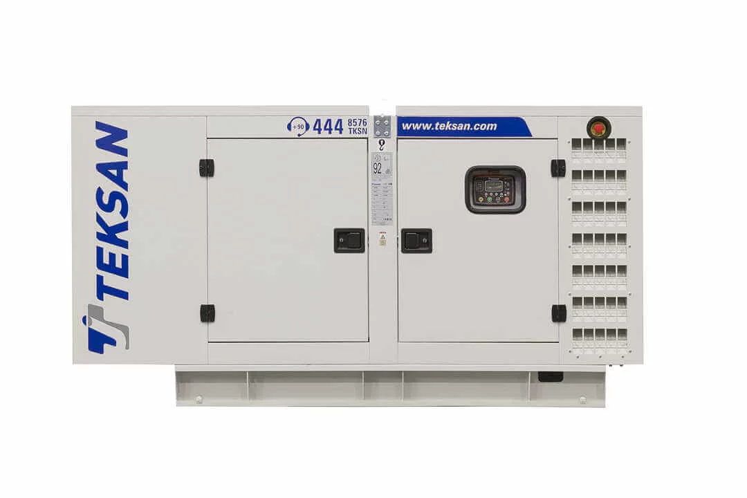 Дизельный генератор Teksan TJ72PE в кожухе
