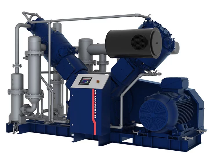 Безмасляный дожимной компрессор Dalgakiran PET MASTER 100