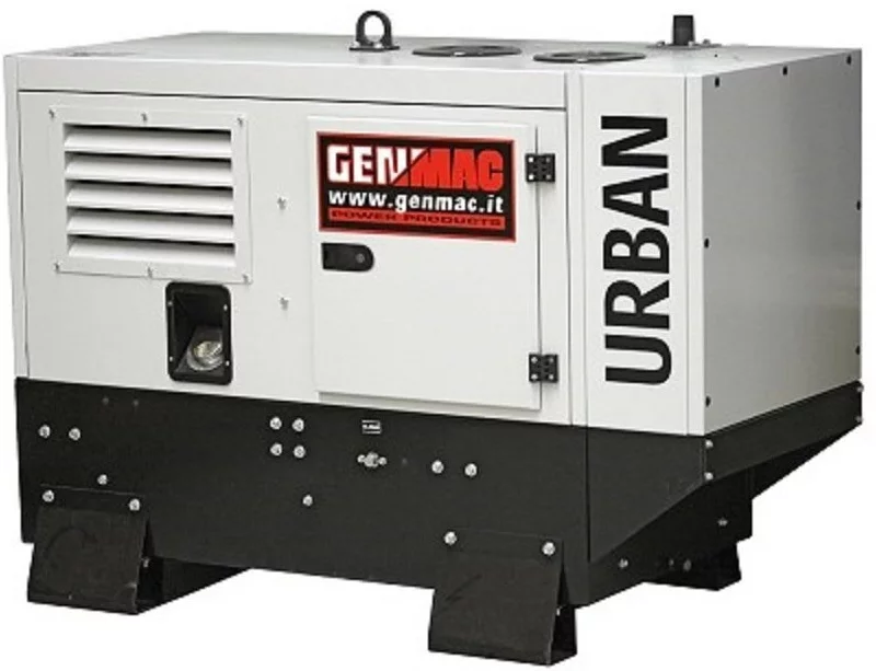 Дизельный генератор Genmac G 15000YS в кожухе с АВР