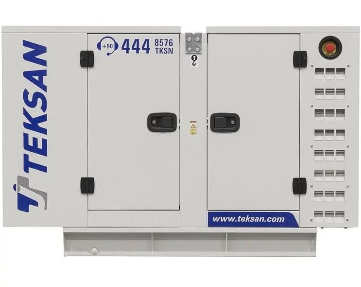 Дизельный генератор Teksan TJ70BD5C в кожухе