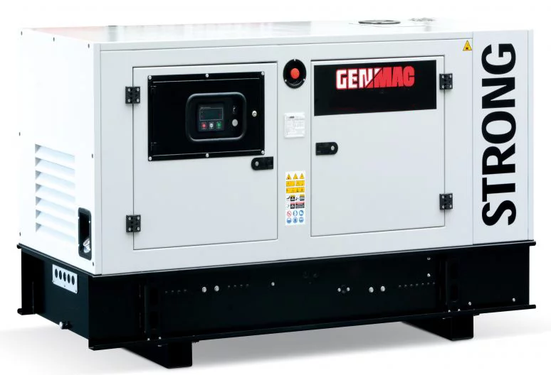 Дизельный генератор Genmac G30JS в кожухе