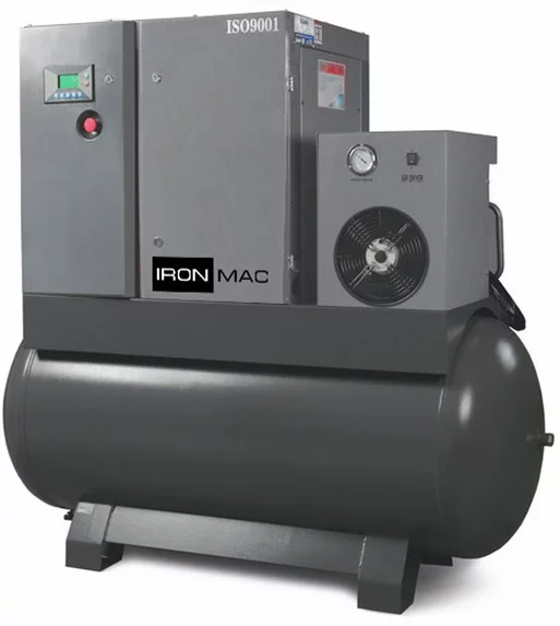 Винтовой компрессор IRONMAC IC 10/10 AM VSD DF 500L