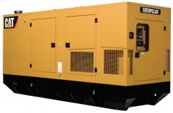 Дизельный генератор Caterpillar 3406 в кожухе с АВР