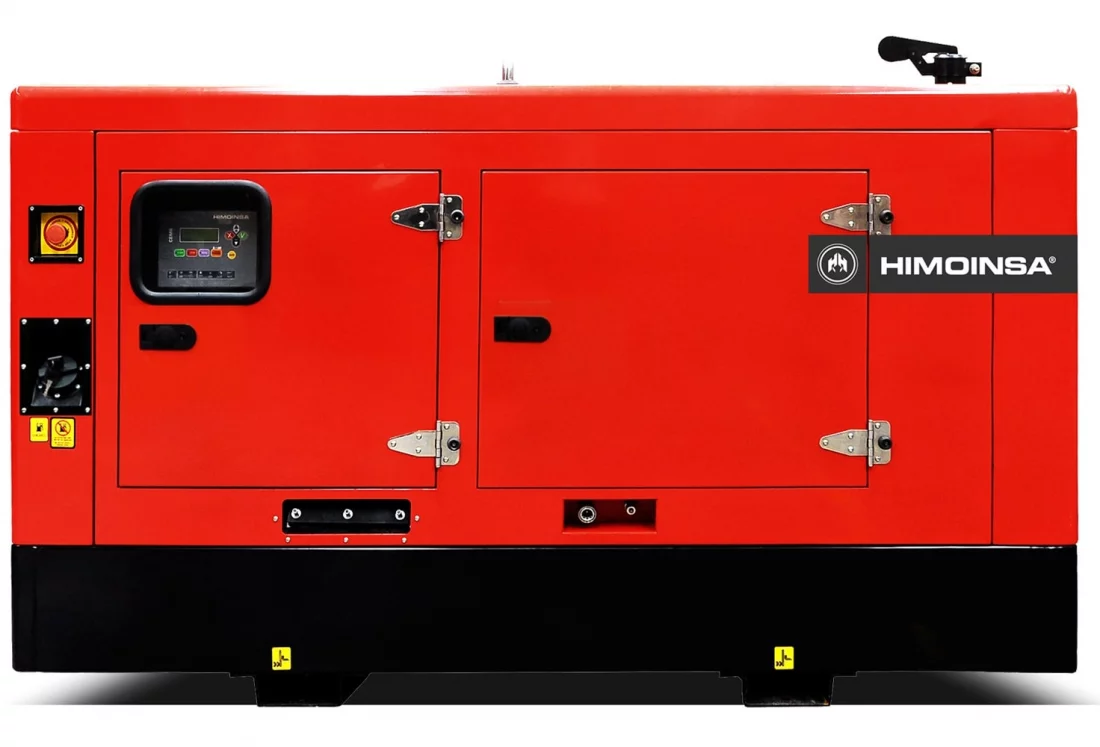 Дизельный генератор Himoinsa HYW-40 M5 в кожухе с АВР