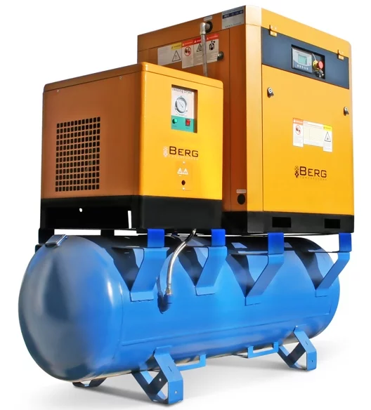 Винтовой компрессор Berg ВК-22РО-500 (IP23) 12